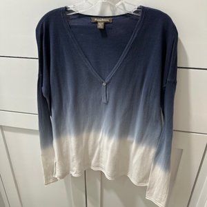 Tommy Bahama blue fade oversized sweater